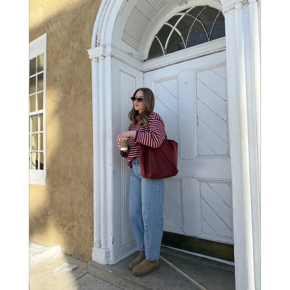 UGG Classic Mini II Genuine Shearling Lined Boot in Chestnut Suede Size US 9 - Picture 12 of 12